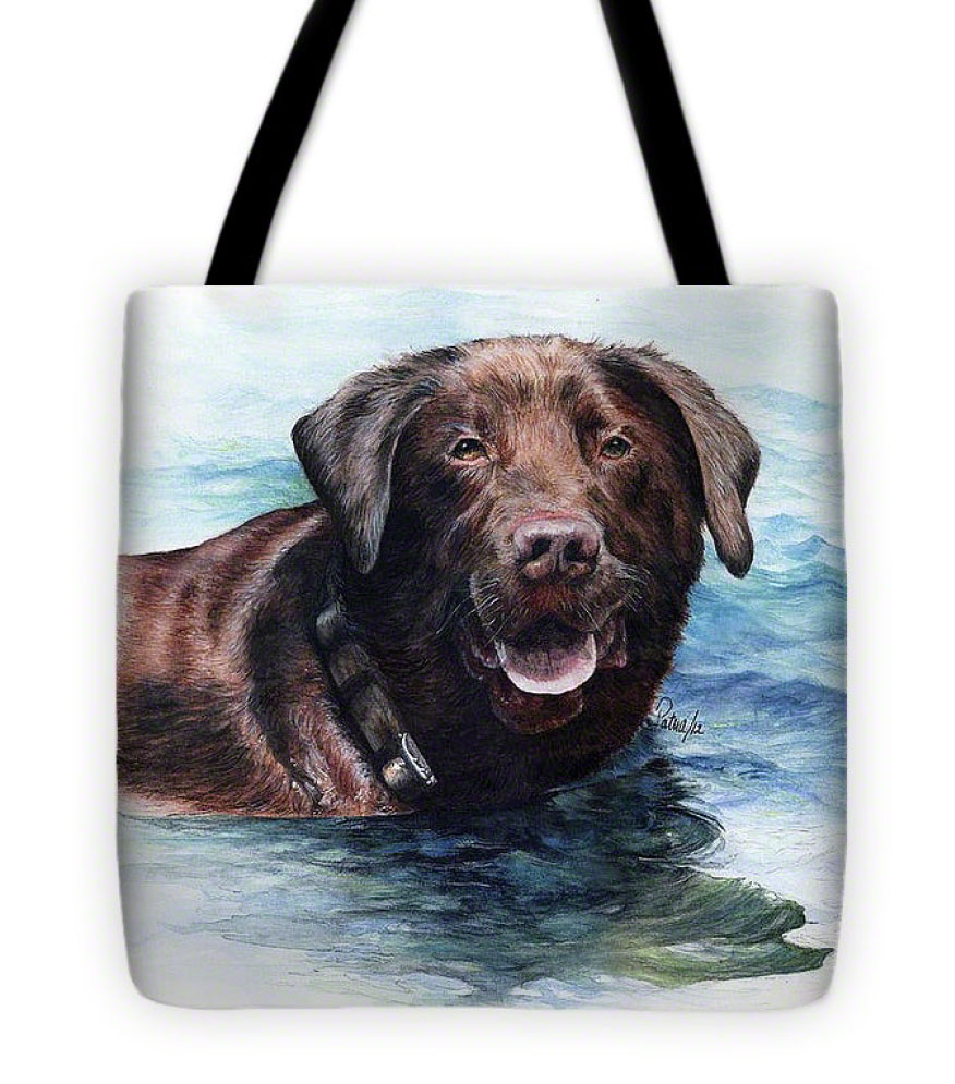 Chocolate Lab Tote-Bag - Product by Patrice