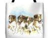 Sheltie Pups Tote Bag