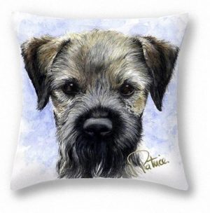 Vince's Border Terrier Pillow