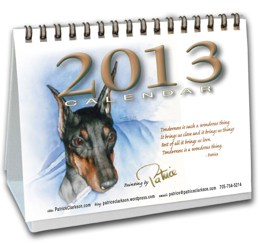 Patrice’s 2013 Painting and Affirmation Calendar